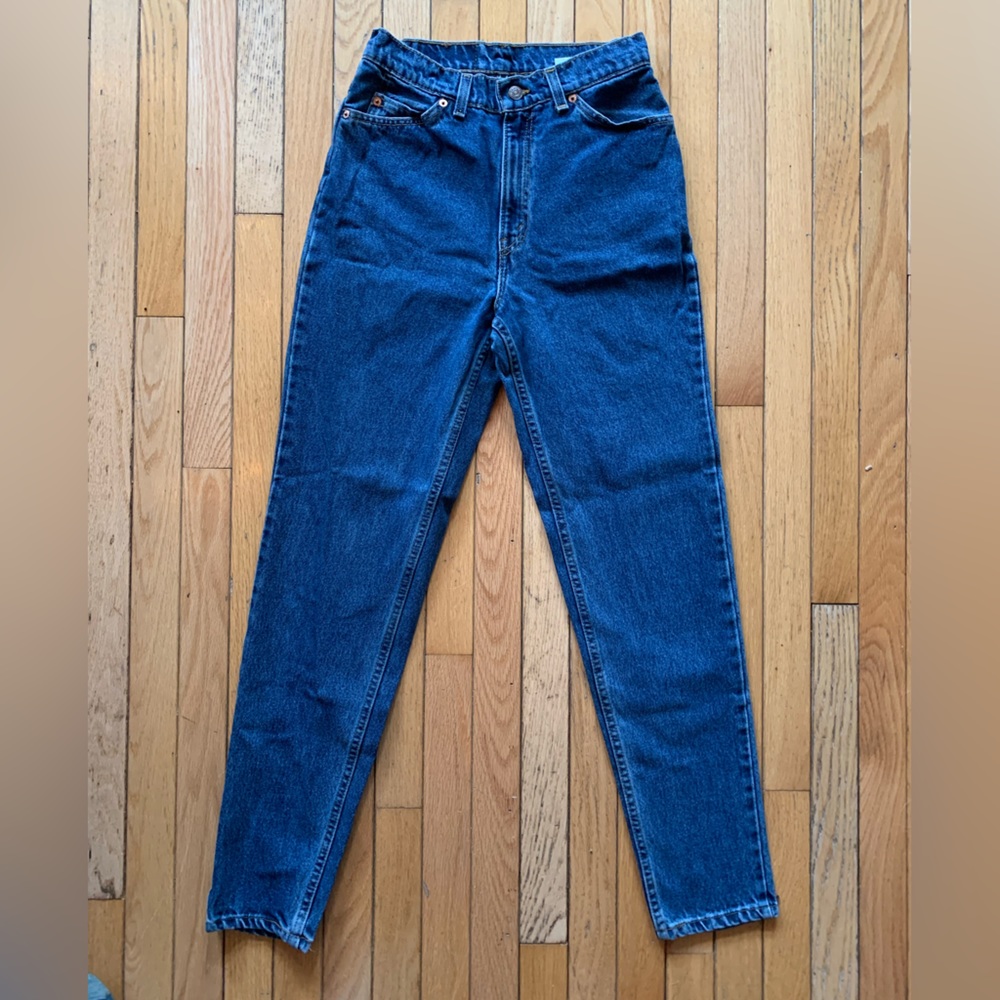 Vintage Levi, mom jeans